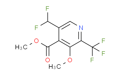 AM44169 | 1806887-03-5 | Methyl 5-(difluoromethyl)-3-methoxy-2-(trifluoromethyl)pyridine-4-carboxylate