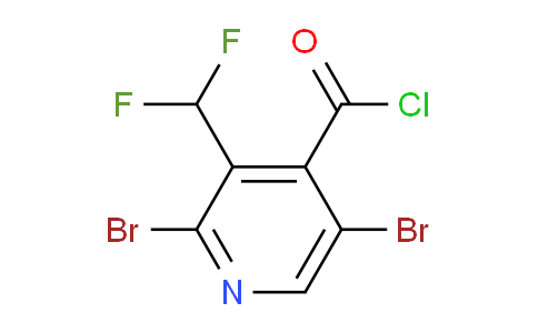 AM44171 | 1806891-86-0 | 2,5-Dibromo-3-(difluoromethyl)pyridine-4-carbonyl chloride