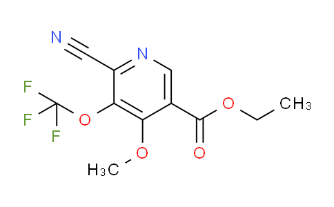 AM44179 | 1806047-83-5 | Ethyl 2-cyano-4-methoxy-3-(trifluoromethoxy)pyridine-5-carboxylate