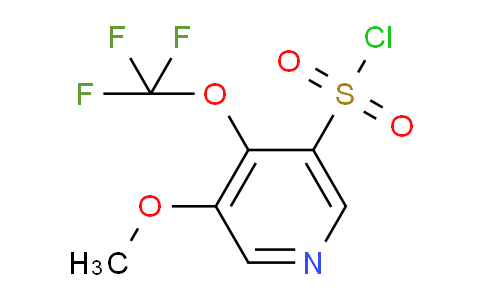 AM44184 | 1806086-73-6 | 3-Methoxy-4-(trifluoromethoxy)pyridine-5-sulfonyl chloride
