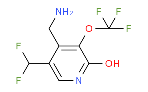 AM44185 | 1804353-79-4 | 4-(Aminomethyl)-5-(difluoromethyl)-2-hydroxy-3-(trifluoromethoxy)pyridine