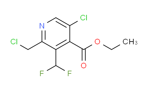 AM44186 | 1804380-66-2 | Ethyl 5-chloro-2-(chloromethyl)-3-(difluoromethyl)pyridine-4-carboxylate
