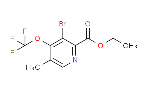 AM44187 | 1806082-44-9 | Ethyl 3-bromo-5-methyl-4-(trifluoromethoxy)pyridine-2-carboxylate