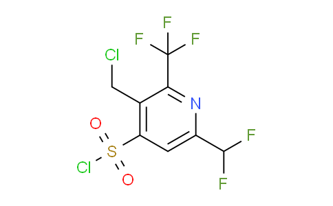 AM44194 | 1361766-00-8 | 3-(Chloromethyl)-6-(difluoromethyl)-2-(trifluoromethyl)pyridine-4-sulfonyl chloride