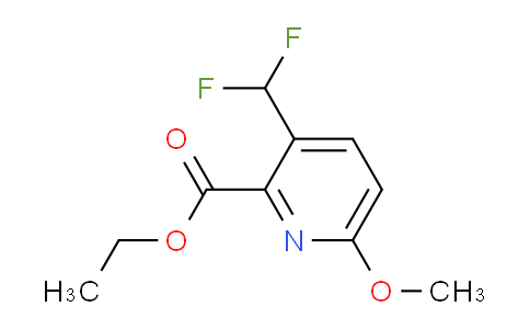 AM44197 | 1805308-27-3 | Ethyl 3-(difluoromethyl)-6-methoxypyridine-2-carboxylate