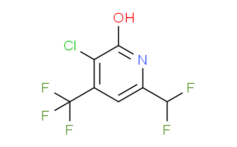AM44202 | 1806931-65-6 | 3-Chloro-6-(difluoromethyl)-2-hydroxy-4-(trifluoromethyl)pyridine