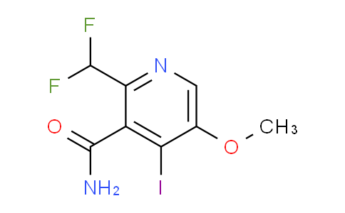 AM44206 | 1805546-52-4 | 2-(Difluoromethyl)-4-iodo-5-methoxypyridine-3-carboxamide