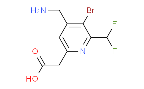 AM44210 | 1806970-90-0 | 4-(Aminomethyl)-3-bromo-2-(difluoromethyl)pyridine-6-acetic acid