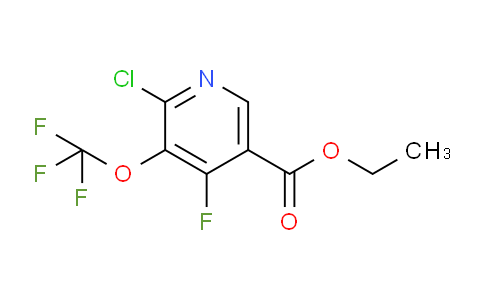 AM44214 | 1804789-83-0 | Ethyl 2-chloro-4-fluoro-3-(trifluoromethoxy)pyridine-5-carboxylate