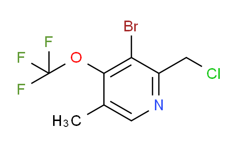 AM44215 | 1804619-47-3 | 3-Bromo-2-(chloromethyl)-5-methyl-4-(trifluoromethoxy)pyridine
