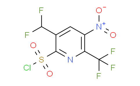 AM44216 | 1361762-83-5 | 3-(Difluoromethyl)-5-nitro-6-(trifluoromethyl)pyridine-2-sulfonyl chloride