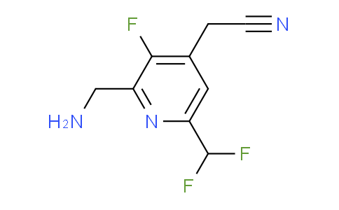 AM44218 | 1806015-74-6 | 2-(Aminomethyl)-6-(difluoromethyl)-3-fluoropyridine-4-acetonitrile