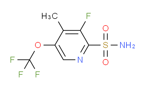 AM44222 | 1804317-44-9 | 3-Fluoro-4-methyl-5-(trifluoromethoxy)pyridine-2-sulfonamide
