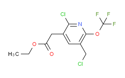 AM44224 | 1804322-10-8 | Ethyl 2-chloro-5-(chloromethyl)-6-(trifluoromethoxy)pyridine-3-acetate
