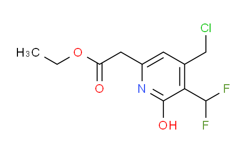 AM44226 | 1805411-90-8 | Ethyl 4-(chloromethyl)-3-(difluoromethyl)-2-hydroxypyridine-6-acetate