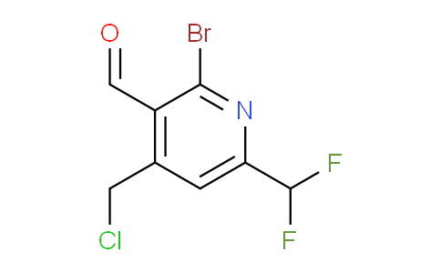 AM44232 | 1805370-12-0 | 2-Bromo-4-(chloromethyl)-6-(difluoromethyl)pyridine-3-carboxaldehyde