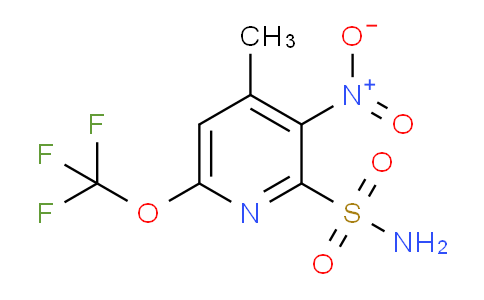 AM44234 | 1805300-58-6 | 4-Methyl-3-nitro-6-(trifluoromethoxy)pyridine-2-sulfonamide