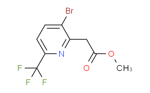 AM44256 | 1805222-22-3 | Methyl 3-bromo-6-(trifluoromethyl)pyridine-2-acetate
