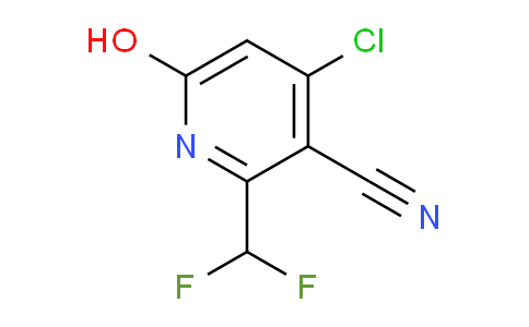4-Chloro-3-cyano-2-(difluoromethyl)-6-hydroxypyridine