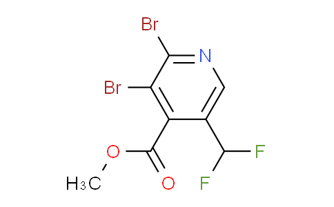 AM44270 | 1806809-79-9 | Methyl 2,3-dibromo-5-(difluoromethyl)pyridine-4-carboxylate