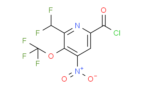 AM44288 | 1804709-61-2 | 2-(Difluoromethyl)-4-nitro-3-(trifluoromethoxy)pyridine-6-carbonyl chloride