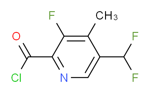 AM44290 | 1805442-71-0 | 5-(Difluoromethyl)-3-fluoro-4-methylpyridine-2-carbonyl chloride