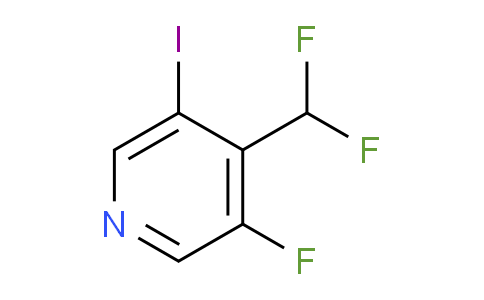4-Difluoromethyl-3-fluoro-5-iodopyridine