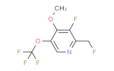 3-Fluoro-2-(fluoromethyl)-4-methoxy-5-(trifluoromethoxy)pyridine