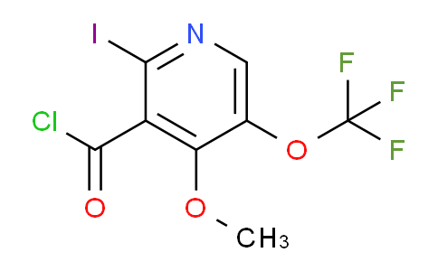 AM44299 | 1804646-52-3 | 2-Iodo-4-methoxy-5-(trifluoromethoxy)pyridine-3-carbonyl chloride