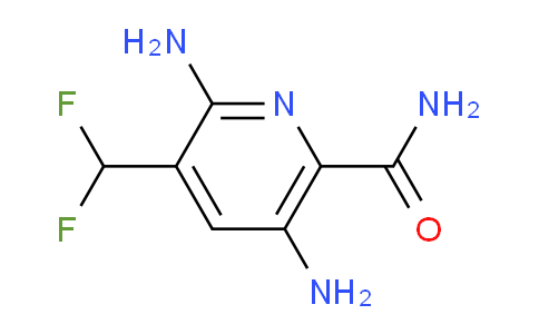 2,5-Diamino-3-(difluoromethyl)pyridine-6-carboxamide