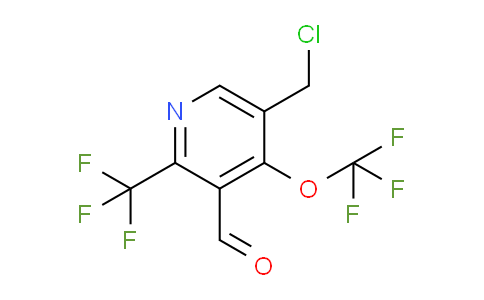 AM44307 | 1806765-29-6 | 5-(Chloromethyl)-4-(trifluoromethoxy)-2-(trifluoromethyl)pyridine-3-carboxaldehyde