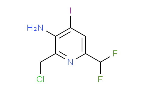 AM44309 | 1803671-57-9 | 3-Amino-2-(chloromethyl)-6-(difluoromethyl)-4-iodopyridine