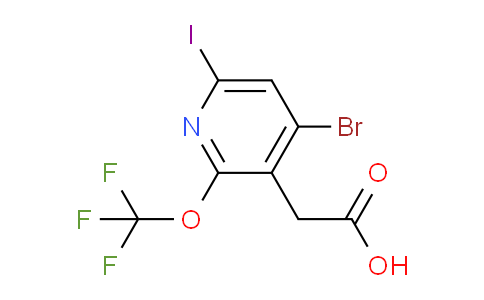 AM44311 | 1803991-17-4 | 4-Bromo-6-iodo-2-(trifluoromethoxy)pyridine-3-acetic acid
