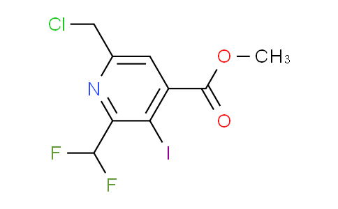 AM44312 | 1806956-93-3 | Methyl 6-(chloromethyl)-2-(difluoromethyl)-3-iodopyridine-4-carboxylate
