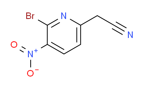 2-Bromo-3-nitropyridine-6-acetonitrile