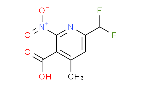 AM44321 | 1807140-27-7 | 6-(Difluoromethyl)-4-methyl-2-nitropyridine-3-carboxylic acid
