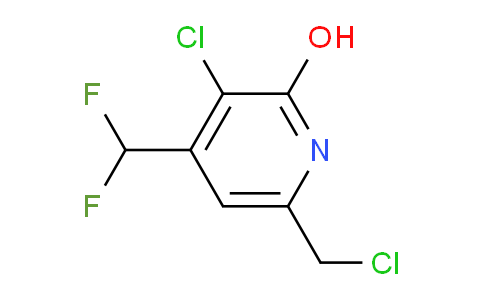 AM44323 | 1805388-46-8 | 3-Chloro-6-(chloromethyl)-4-(difluoromethyl)-2-hydroxypyridine