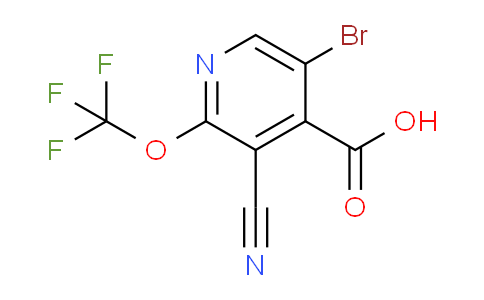 AM44325 | 1803661-43-9 | 5-Bromo-3-cyano-2-(trifluoromethoxy)pyridine-4-carboxylic acid