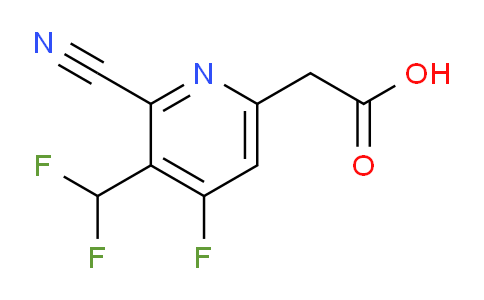 AM44332 | 1805919-97-4 | 2-Cyano-3-(difluoromethyl)-4-fluoropyridine-6-acetic acid