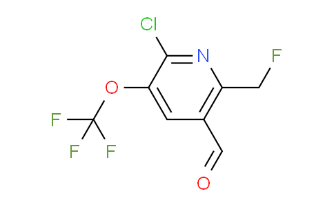 AM44335 | 1804323-22-5 | 2-Chloro-6-(fluoromethyl)-3-(trifluoromethoxy)pyridine-5-carboxaldehyde