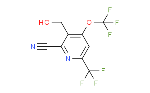 AM44346 | 1804322-92-6 | 2-Cyano-4-(trifluoromethoxy)-6-(trifluoromethyl)pyridine-3-methanol