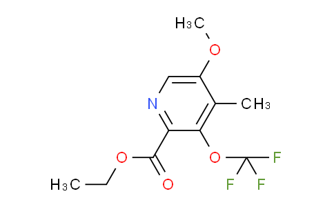 AM44356 | 1805106-33-5 | Ethyl 5-methoxy-4-methyl-3-(trifluoromethoxy)pyridine-2-carboxylate