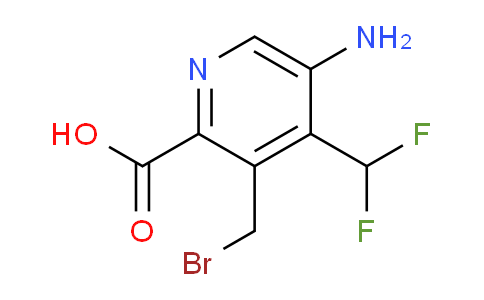 AM44361 | 1805338-64-0 | 5-Amino-3-(bromomethyl)-4-(difluoromethyl)pyridine-2-carboxylic acid