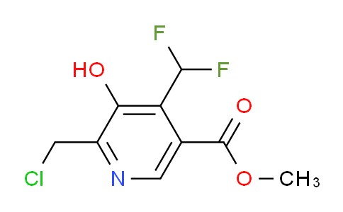 AM44362 | 1805095-14-0 | Methyl 2-(chloromethyl)-4-(difluoromethyl)-3-hydroxypyridine-5-carboxylate