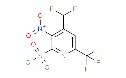 AM44364 | 1361847-26-8 | 4-(Difluoromethyl)-3-nitro-6-(trifluoromethyl)pyridine-2-sulfonyl chloride