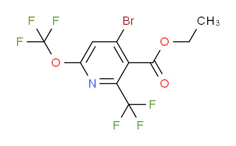 AM44366 | 1803575-13-4 | Ethyl 4-bromo-6-(trifluoromethoxy)-2-(trifluoromethyl)pyridine-3-carboxylate