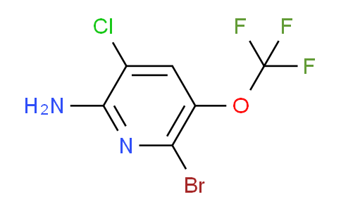 AM44370 | 1803554-46-2 | 2-Amino-6-bromo-3-chloro-5-(trifluoromethoxy)pyridine