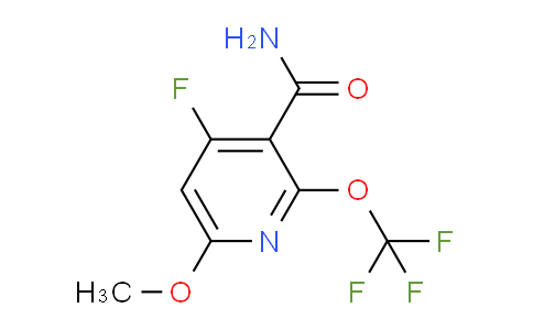 AM44373 | 1804434-65-8 | 4-Fluoro-6-methoxy-2-(trifluoromethoxy)pyridine-3-carboxamide