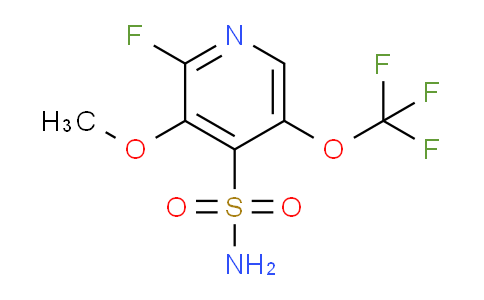 AM44375 | 1803941-43-6 | 2-Fluoro-3-methoxy-5-(trifluoromethoxy)pyridine-4-sulfonamide