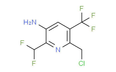 AM44379 | 1805378-29-3 | 3-Amino-6-(chloromethyl)-2-(difluoromethyl)-5-(trifluoromethyl)pyridine